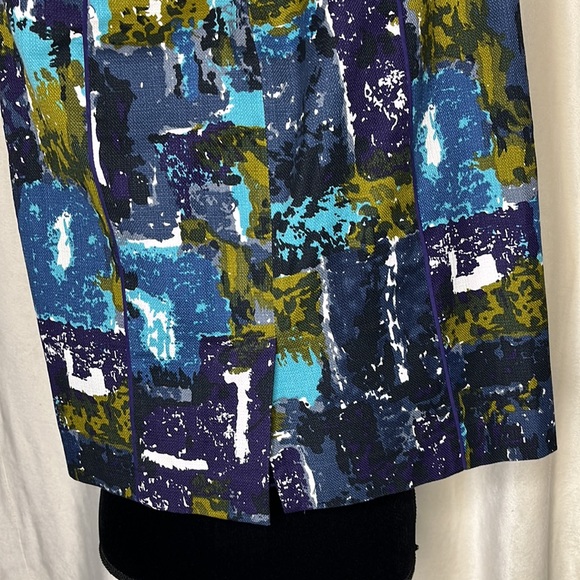 Anthropologie Tabitha Liquid Acres Pencil Skirt size 6 - Picture 13 of 15